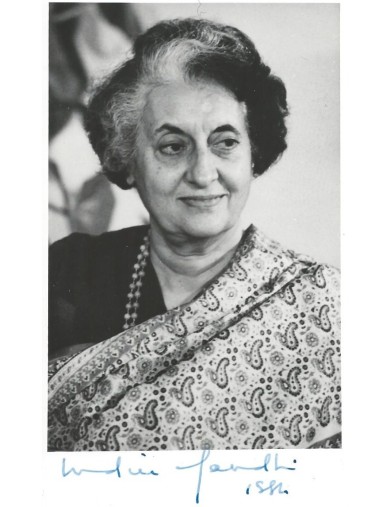 GANDHI Indira (1917-1984)