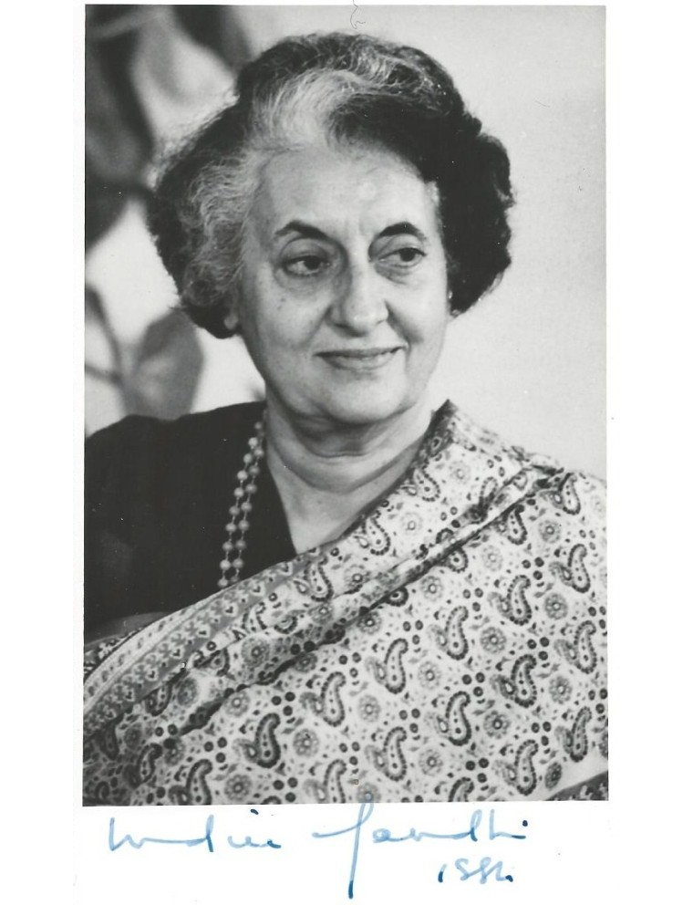 GANDHI Indira (1917-1984)