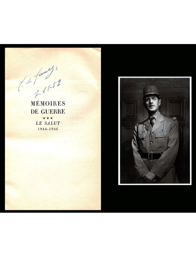 DE GAULLE Charles (1890-1970)