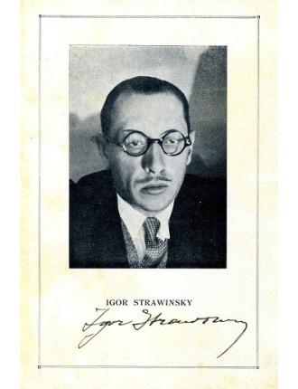 STRAVINSKY Igor (1882-1971)