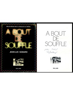 Jean-Luc GODARD Superbe livre dédicacé dans les années 70 par le grand réalisateur.