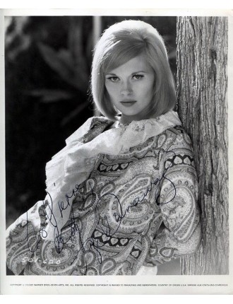 L'UN DES PREMIERS AUTOGRAPHES DE FAYE DUNAWAY