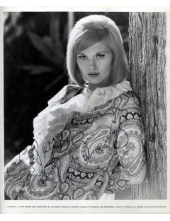L'UN DES PREMIERS AUTOGRAPHES DE FAYE DUNAWAY