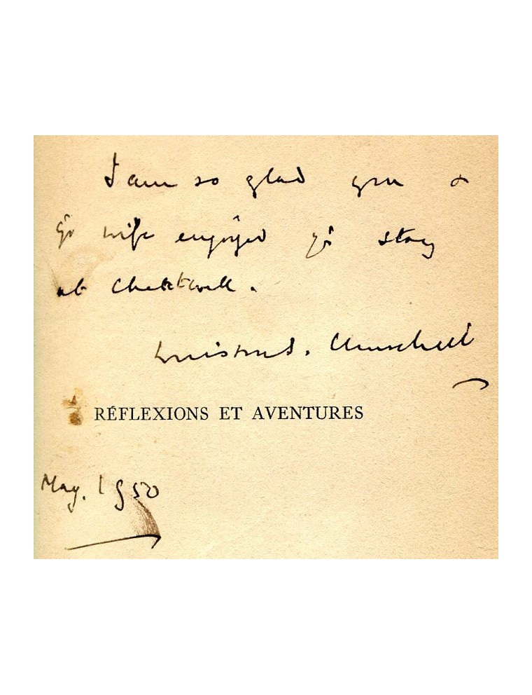 CHURCHILL Winston (1874-1965)