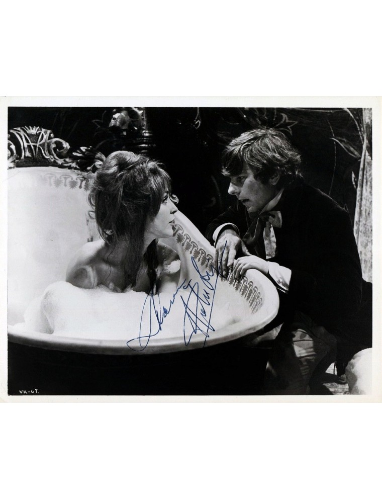 Photo dédicacée par Sharon TATE & Roman POLANSKI
