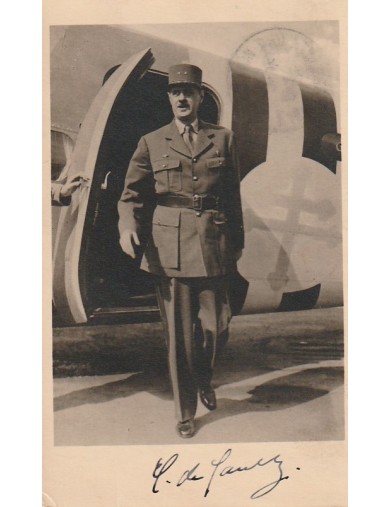 DE GAULLE Charles (1890-1970)