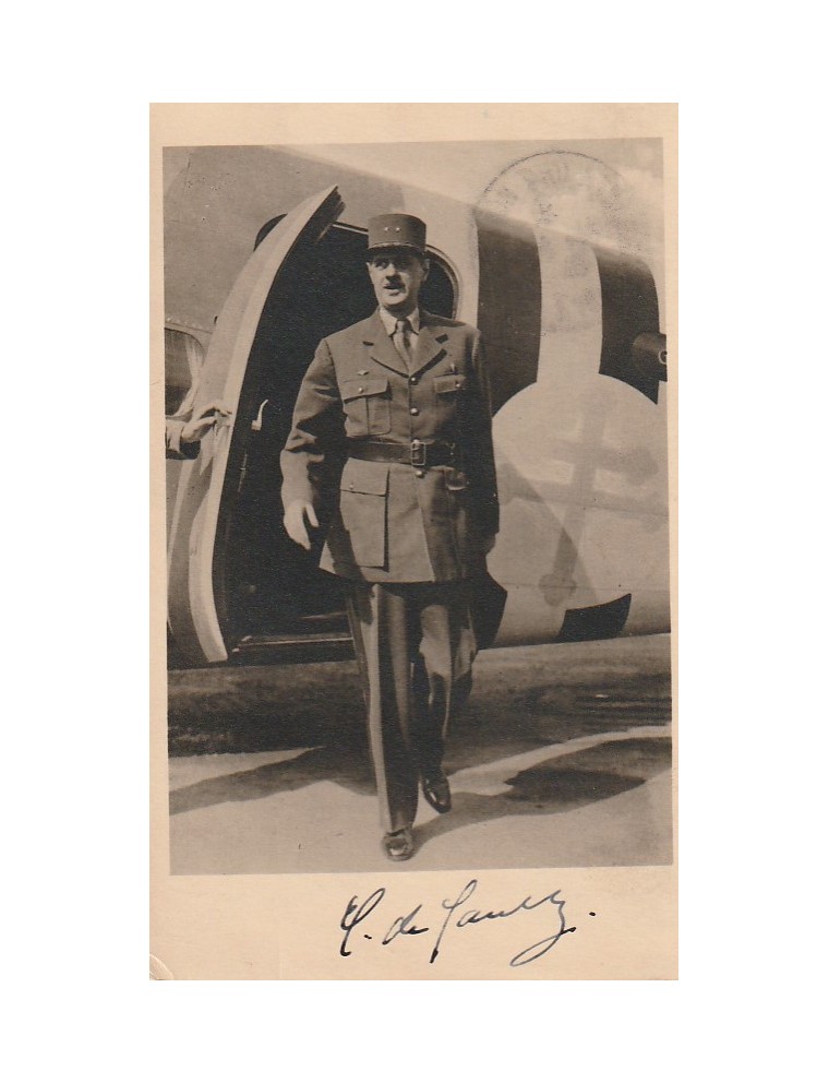 DE GAULLE Charles (1890-1970)