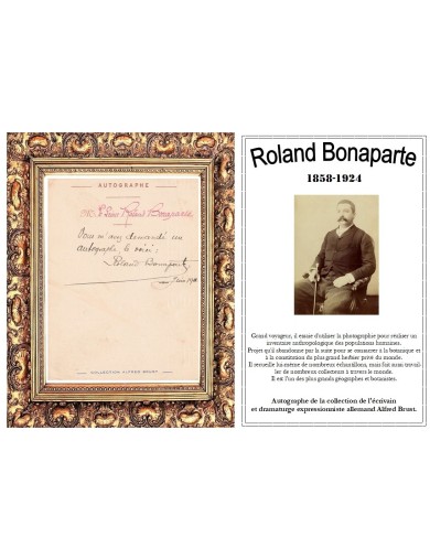 BONAPARTE Roland (1825-1924)