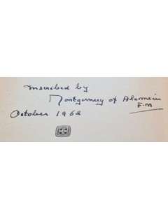 MONTGOMERY OF ALAMEIN (1887-1976)