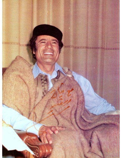 KADHAFI Mouammar (1942-2011)