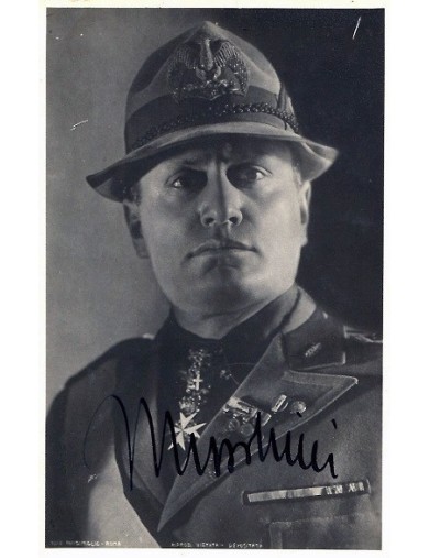 MUSSOLINI Benito (1883-1945)