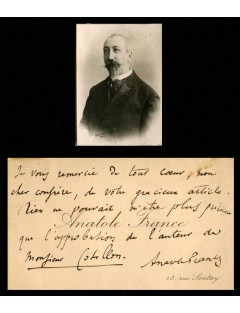 FRANCE Anatole (1844-1924)