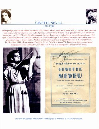 NEVEU Ginette (1919-1949)