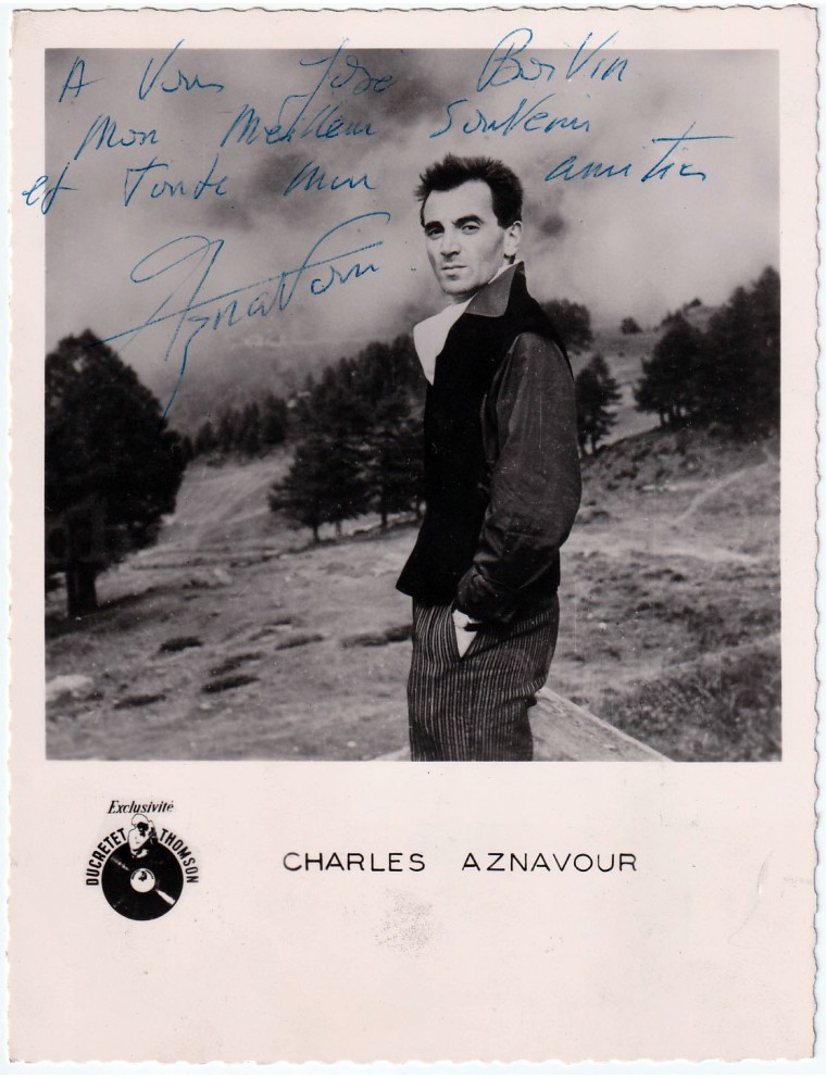 AZNAVOUR Charles  (1924-2018)