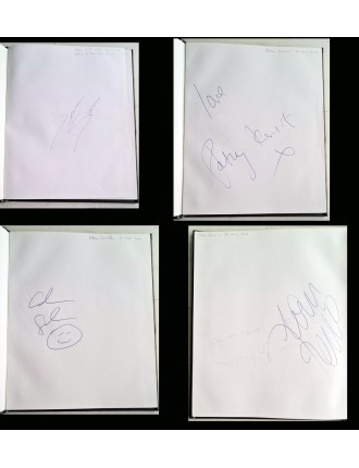 LIVRE D'OR CHASSEUR D'AUTOGRAPHES