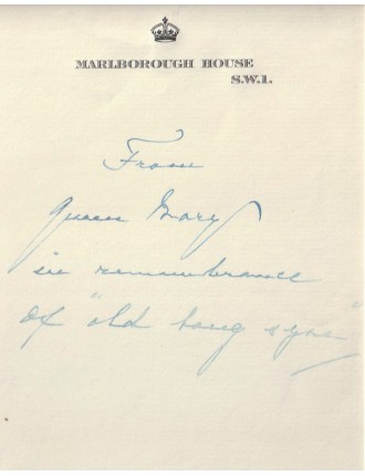 MARY DE TECK (1867-1953)