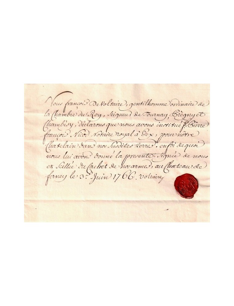 VOLTAIRE (1694-1778)