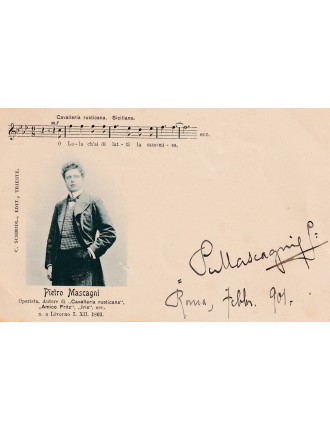 MASCAGNI Pietro (1863-1945)