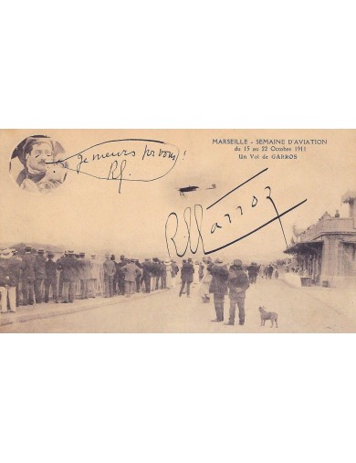 AUTOGRAPHE ROLAND GARROS