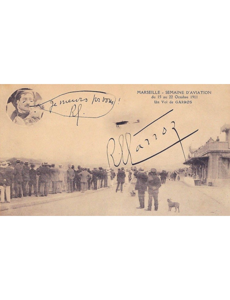 AUTOGRAPHE ROLAND GARROS