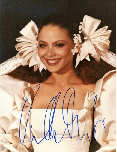 Ornella Muti – Photo argentique 18×24 cm au sourire radieux, signée en personne (Cannes 2009)