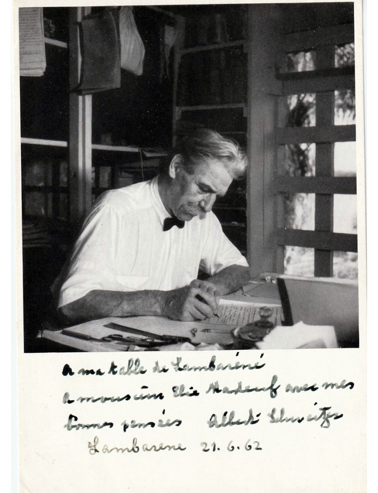 SCHWEITZER Albert  (1875-1965)