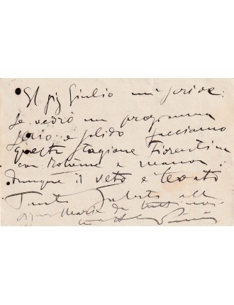 PUCCINI Giacomo (1858-1924)