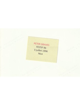 GRAVES Peter (1926-2006)