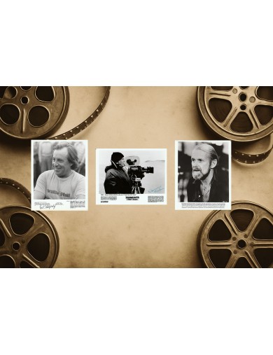 Lot exceptionnel de trois photographies argentiques originales signées – Paul Mazursky, Bob Fosse & Norman Mailer
