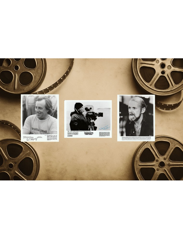 Lot exceptionnel de trois photographies argentiques originales signées – Paul Mazursky, Bob Fosse & Norman Mailer