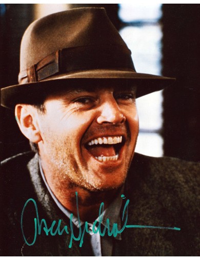 autographe de Jack NIcholson - Photo Dédicacée de Jack Nicholson