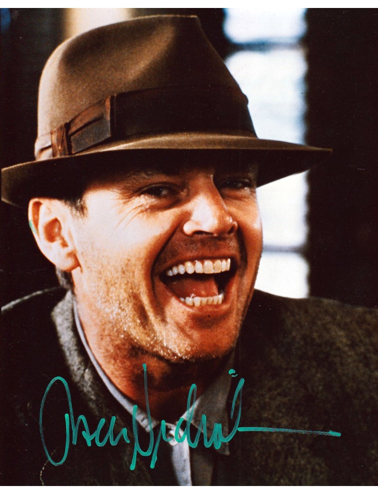autographe de Jack NIcholson - Photo Dédicacée de Jack Nicholson
