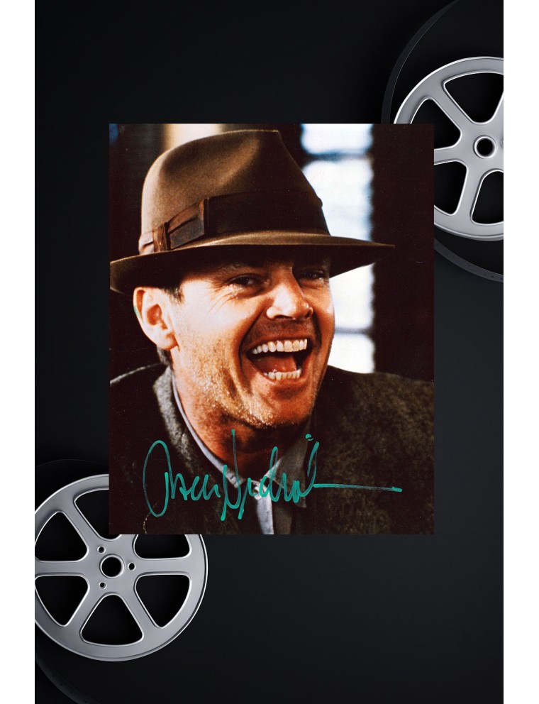 Photo Dédicacée de Jack Nicholson Photo Dédicacée de Jack Nicholson
