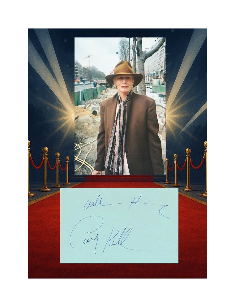 Autographe de Sally Kellerman – signé en personne (17 mars 1994, Champs-Élysées, Paris)
