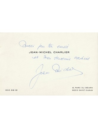 CHARLIER Jean-Michel (1924-1989)