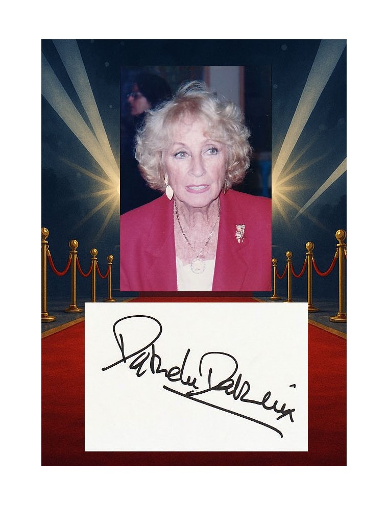 AUTOGRAPHE DE DANIELLE DARRIEUX