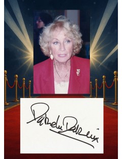 AUTOGRAPHE DE DANIELLE DARRIEUX