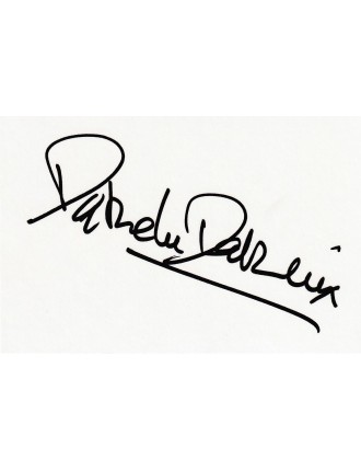 AUTOGRAPHE DE DANIELLE DARRIEUX