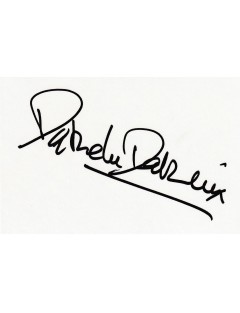 AUTOGRAPHE DE DANIELLE DARRIEUX