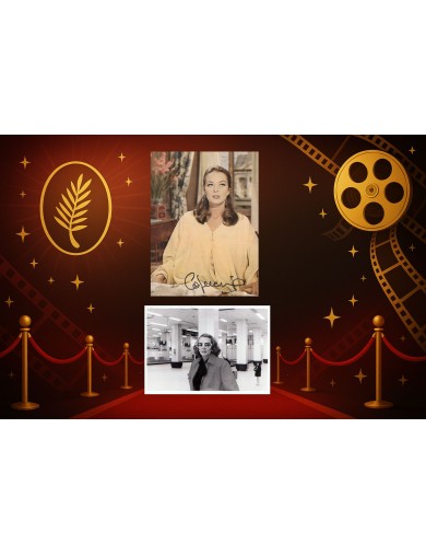 Capucine – Autographe original (1984)