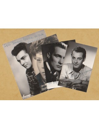 Georges Guétary, Jacques Berthier, Michel Lemoine et Claude Magnol