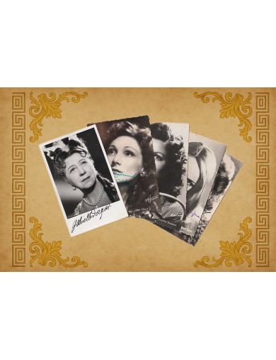 Valentine Tessier, Gabrielle Dorziat, Jany Holt, Madeleine Sologne et Lise Delamare