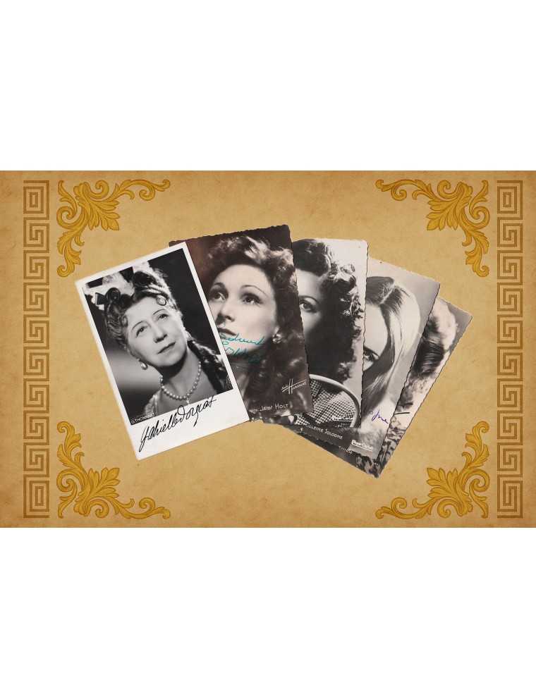 Valentine Tessier, Gabrielle Dorziat, Jany Holt, Madeleine Sologne et Lise Delamare