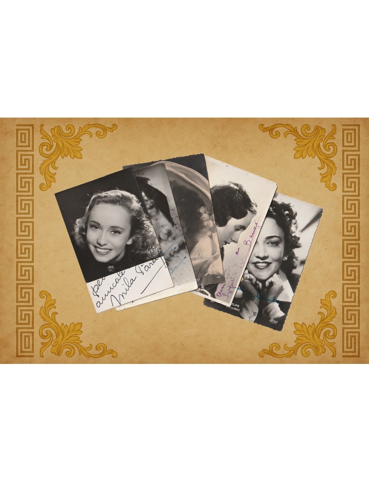 Mila Parély, Janine Darcey, Suzy Prim, Suzanne Baugé et Jacqueline Delubac