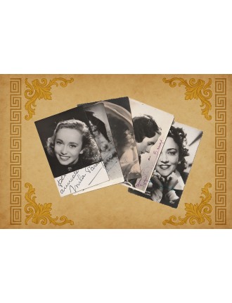 Mila Parély, Janine Darcey, Suzy Prim, Suzanne Baugé et Jacqueline Delubac