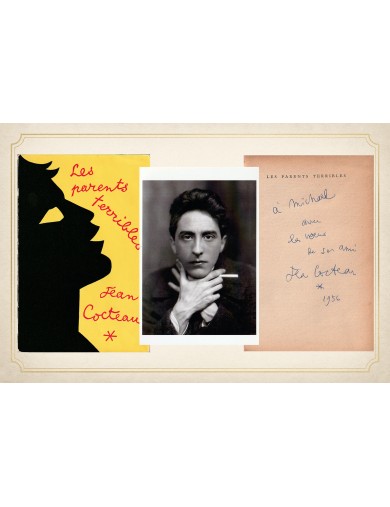 Jean Cocteau – Les Parents Terribles (Édition Livre de Poche, 1955) – Envoi autographe manuscrit et signé – Photo jointe