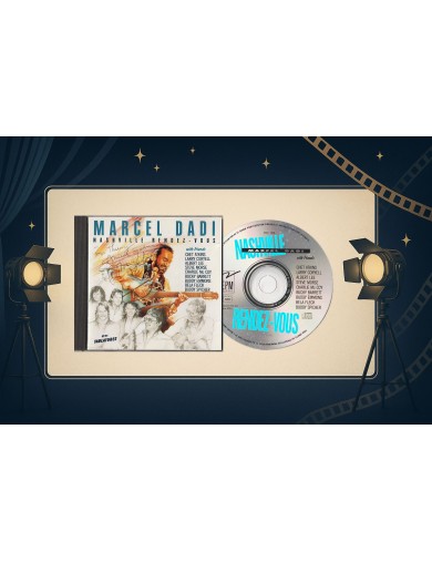 Marcel Dadi – CD dédicacé “Nashville Rendez-Vous” (Fnac Nice, années 1990)