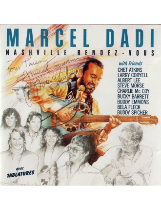 Marcel Dadi – CD dédicacé “Nashville Rendez-Vous” (Fnac Nice, années 1990)