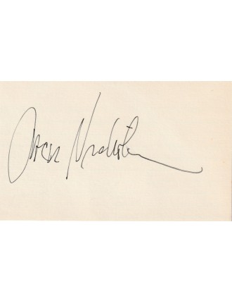 Jack Nicholson – Autographe signé à l’encre noire – Cannes 1981