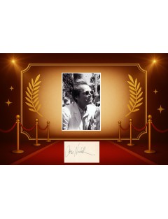 Jack Nicholson – Autographe signé à l’encre noire – Cannes 1981